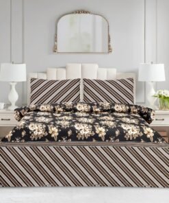 Cool Haven Cotton Printed Bedsheet Set