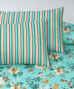 Sun Pop Cotton Printed Bedsheet Set